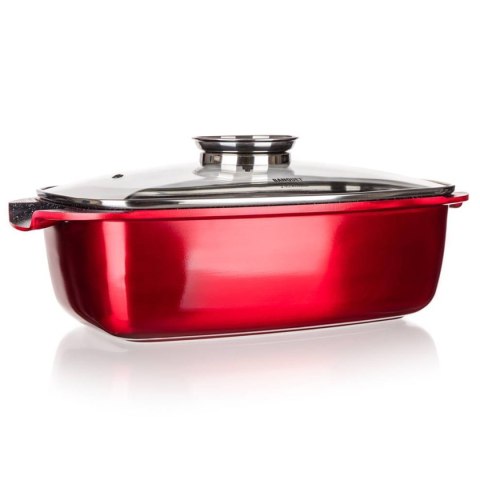 BANQUET BRYTFANNA GRANITOWA 5,7L Z POKRYWĄ BANQUET RED METALLIC BANQUET BRYTFANNA GRANITOWA 5,7L Z POKRYWĄ BANQUET RED METALLIC