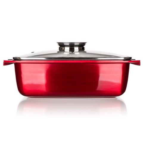 BANQUET BRYTFANNA GRANITOWA 5,7L Z POKRYWĄ BANQUET RED METALLIC BANQUET BRYTFANNA GRANITOWA 5,7L Z POKRYWĄ BANQUET RED METALLIC