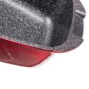BANQUET BRYTFANNA GRANITOWA 5,7L Z POKRYWĄ BANQUET RED METALLIC