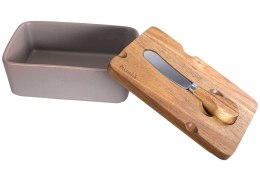 HUSLA CERAMICZNA MASELNICZKA HUSLA HYGGE szara 73971