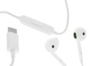 OPPO Oryginalne słuchawki douszne OPPO MH147 USB-C Type C Białe