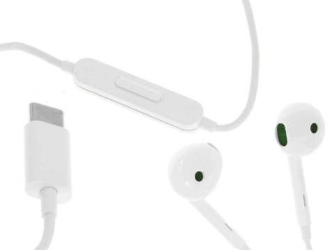 OPPO Oryginalne słuchawki douszne OPPO MH147 USB-C Type C Białe OPPO Oryginalne słuchawki douszne OPPO MH147 USB-C Type C Białe