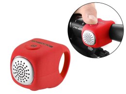 RockBros Dzwonek elektryczny na rower na kierownicę RockBros CB1709 Czerwony
