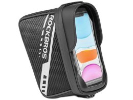 RockBros Etui torba uchwyt rowerowy RockBros 033BK sakwa na rower na ramę Czarne