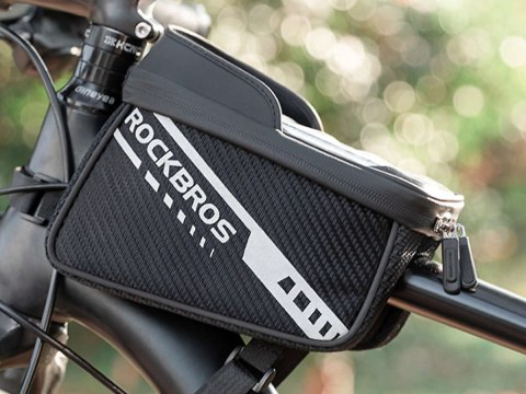 RockBros Etui torba uchwyt rowerowy RockBros 033BK sakwa na rower na ramę Czarne RockBros Etui torba uchwyt rowerowy RockBros 033BK sakwa na rower na ramę Czarne
