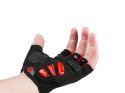 RockBros Rękawiczki rowerowe na rower bez palców M RockBros S169BR-M czarne