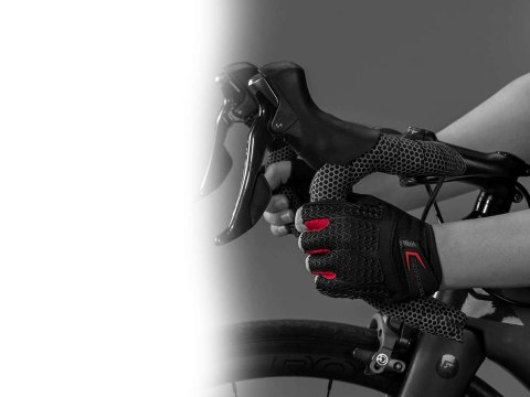 RockBros Rękawiczki rowerowe na rower bez palców M RockBros S169BR-M czarne RockBros Rękawiczki rowerowe na rower bez palców M RockBros S169BR-M czarne