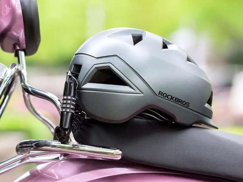 RockBros Zapięcie rowerowe zamek na szyfr RockBros T609 Czarne RockBros Zapięcie rowerowe zamek na szyfr RockBros T609 Czarne
