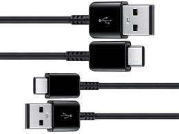 Samsung 2x Oryginalny Kabel USB type C Samsung EP-DG930MBEGWW 1.5m czarny