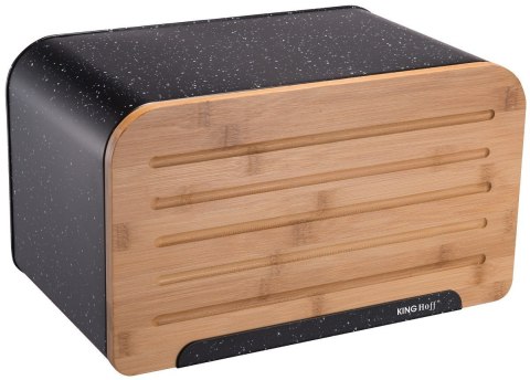 KINGHOFF CHLEBAK STALOWY Z DESKĄ DO KROJENIA KINGHOFF KH-1245 KINGHOFF CHLEBAK STALOWY Z DESKĄ DO KROJENIA KINGHOFF KH-1245