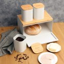 BRUNBESTE CHLEBAK Z ZESTAWEM POJEMNIKÓW KUCHENNYCH I NOŻEM 2703