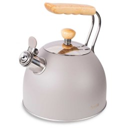 HUSLA CZAJNIK Z GWIZDKIEM 2,5L HUSLA grey 73907