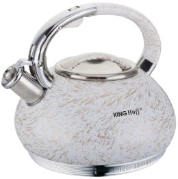 KINGHOFF CZAJNIK Z GWIZDKIEM Z LINII GOLD 3,0L KH-1066