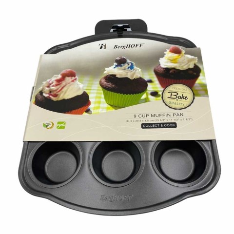 BERGHOFF FORMA BLACHA DO 9 MUFFINEK BERGHOFF BERGHOFF FORMA BLACHA DO 9 MUFFINEK BERGHOFF
