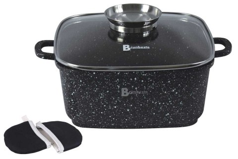 BRUNBESTE GARNEK GRANITOWY 6,1L Z POKRYWĄ 1930 BRUNBESTE GARNEK GRANITOWY 6,1L Z POKRYWĄ 1930