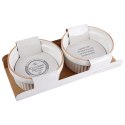 EXCELLENT HOUSWARE KOKILKI MISECZKI PORCELANOWE DO ZAPIEKANIA 9cm 2 szt. 259231