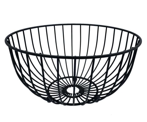 BRUNBESTE KOSZYK STALOWY NA OWOCE 25cm czarny 1704 BRUNBESTE KOSZYK STALOWY NA OWOCE 25cm czarny 1704