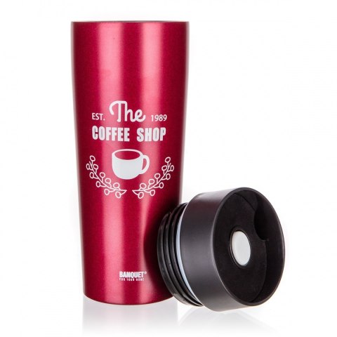 BANQUET KUBEK PODRÓŻNY TERMICZNY 350ml BANQUET COFFEE BANQUET KUBEK PODRÓŻNY TERMICZNY 350ml BANQUET COFFEE
