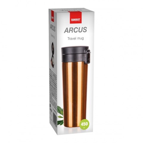 BANQUET KUBEK TERMICZNY PODRÓŻNY 450ml BANQUET ARCUS BANQUET KUBEK TERMICZNY PODRÓŻNY 450ml BANQUET ARCUS