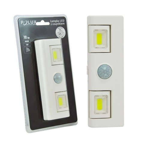 SANICO LAMPKA PODSZAFKOWA LED CZUJNIK ZMIERZCHU RUCHU + baterie SANICO LAMPKA PODSZAFKOWA LED CZUJNIK ZMIERZCHU RUCHU + baterie