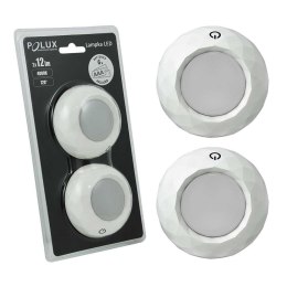 SANICO LAMPKA PODSZAFKOWA LED MEBLOWA x 2 szt. + baterie