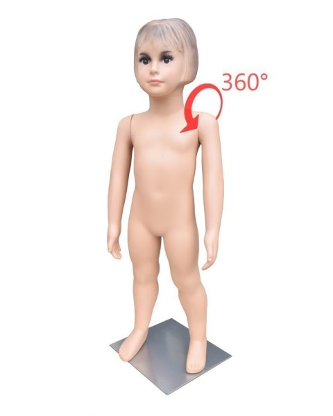 Bituxx Manekin Dziewczynka 90 cm Wystawowy Ekspozycyjny Do Prezentacji Odzieży Bituxx Manekin Dziewczynka 90 cm Wystawowy Ekspozycyjny Do Prezentacji Odzieży