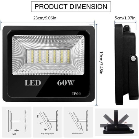 NICETAI Naświetlacz LED reflektor RGBCW smart NICETAI Naświetlacz LED reflektor RGBCW smart
