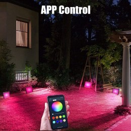 NICETAI Naświetlacze LED reflektor RGB smart 4 sztuki