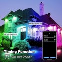 NICETAI Naświetlacze LED reflektor RGB smart 4 sztuki