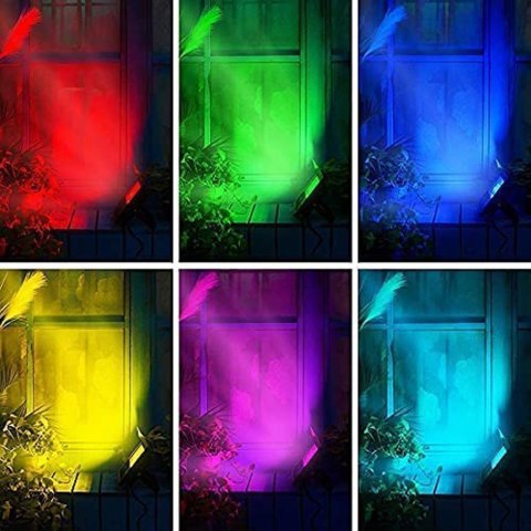 NICETAI Naświetlacze LED reflektor RGB smart 4 sztuki NICETAI Naświetlacze LED reflektor RGB smart 4 sztuki