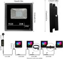 NICETAI Naświetlacze LED reflektor RGB smart 4 sztuki