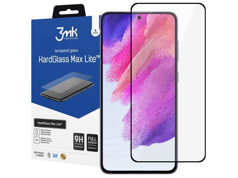 3mk 3mk Szkło hartowane HardGlass Max Lite do Samsung Galaxy S21 FE Black 3mk 3mk Szkło hartowane HardGlass Max Lite do Samsung Galaxy S21 FE Black