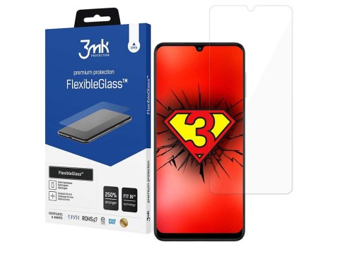 3mk 3mk Szkło hybrydowe ochronne Flexible Glass 7H do Samsung Galaxy A22 4G 3mk 3mk Szkło hybrydowe ochronne Flexible Glass 7H do Samsung Galaxy A22 4G