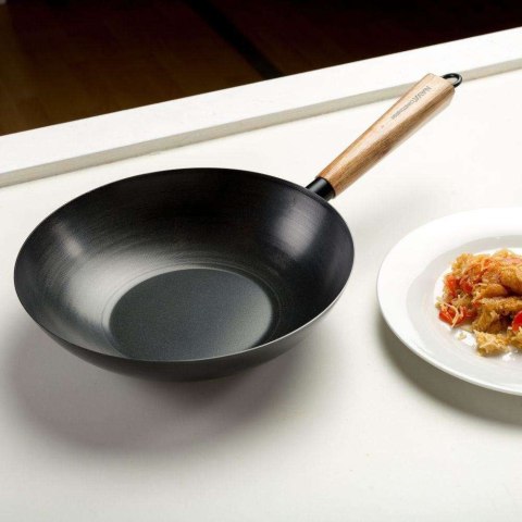 NAVA PATELNIA WOK STALOWY KANTOŃSKI CHIŃSKI 28cm NAVA PATELNIA WOK STALOWY KANTOŃSKI CHIŃSKI 28cm