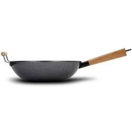 NAVA PATELNIA WOK STALOWY KANTOŃSKI CHIŃSKI 32cm