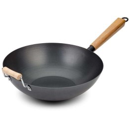NAVA PATELNIA WOK STALOWY KANTOŃSKI CHIŃSKI 35cm