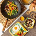 NAVA PATELNIA WOK STALOWY KANTOŃSKI CHIŃSKI 35cm