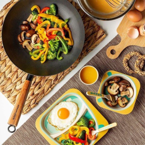 NAVA PATELNIA WOK STALOWY KANTOŃSKI CHIŃSKI 35cm NAVA PATELNIA WOK STALOWY KANTOŃSKI CHIŃSKI 35cm