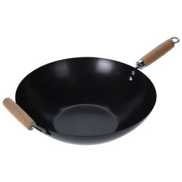EXCELLENT HOUSWARE PATELNIA WOK STALOWY KANTOŃSKI CHIŃSKI 35cm