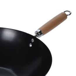 EXCELLENT HOUSWARE PATELNIA WOK STALOWY KANTOŃSKI CHIŃSKI 35cm