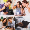 Infiland Etui Infiland Multiple Angles do Samsung Galaxy Tab S7 FE 5G 12.4 T730 / T736B Black