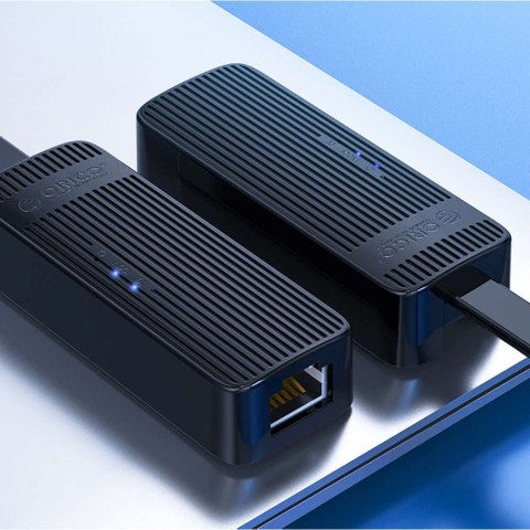 Orico Adapter sieciowy Orico, USB 3.0 do RJ45 (czarny) Orico Adapter sieciowy Orico, USB 3.0 do RJ45 (czarny)