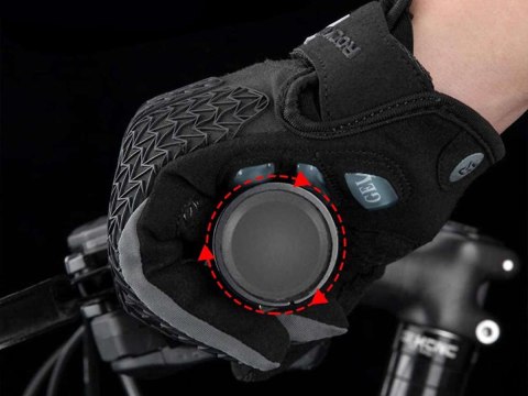 RockBros Sportowe rękawiczki rowerowe M RockBros rękawice na rower S169-1-M Czarne RockBros Sportowe rękawiczki rowerowe M RockBros rękawice na rower S169-1-M Czarne