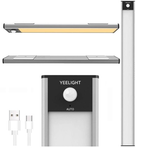 Yeelight Lampka do szafy z czujnikiem ruchu Yeelight Closet Light 40cm (Srebrny) Yeelight Lampka do szafy z czujnikiem ruchu Yeelight Closet Light 40cm (Srebrny)