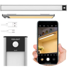 Yeelight Lampka do szafy z czujnikiem ruchu Yeelight Closet Light 40cm (Srebrny)