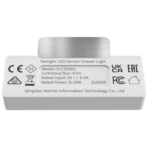 Yeelight Lampka do szuflady z czujnikiem ruchu Yeelight LED Sensor Drawer Light Yeelight Lampka do szuflady z czujnikiem ruchu Yeelight LED Sensor Drawer Light