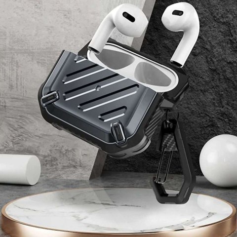 SUPCASE Etui pancerne Supcase Unicorn Beetle Pro do Apple AirPods 3 Czarne SUPCASE Etui pancerne Supcase Unicorn Beetle Pro do Apple AirPods 3 Czarne