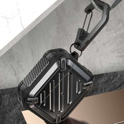 SUPCASE Etui pancerne Supcase Unicorn Beetle Pro do Apple AirPods 3 Czarne SUPCASE Etui pancerne Supcase Unicorn Beetle Pro do Apple AirPods 3 Czarne