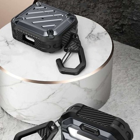 SUPCASE Etui pancerne Supcase Unicorn Beetle Pro do Apple AirPods 3 Czarne SUPCASE Etui pancerne Supcase Unicorn Beetle Pro do Apple AirPods 3 Czarne