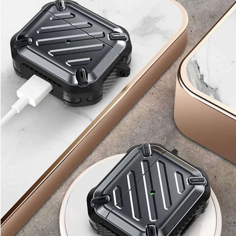 SUPCASE Etui pancerne Supcase Unicorn Beetle Pro do Apple AirPods 3 Czarne SUPCASE Etui pancerne Supcase Unicorn Beetle Pro do Apple AirPods 3 Czarne
